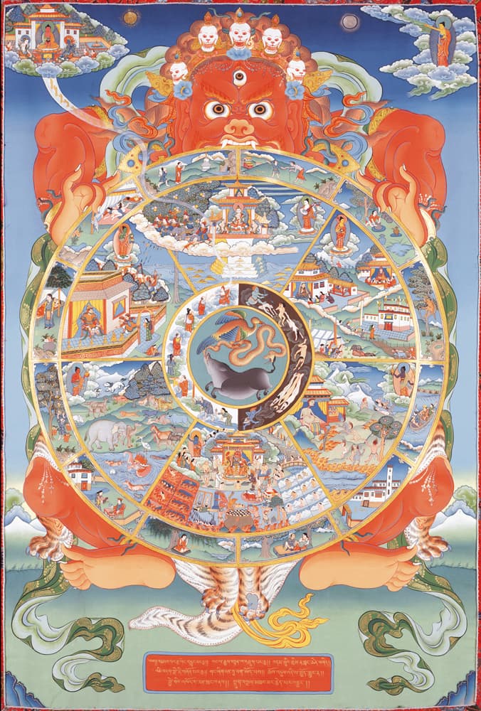 "The Wheel of Life" (Bhavachakra)